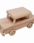 Unieke houten auto. Leuk houten speelgoed.